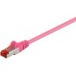 Goobay CAT 6 S/FTP CU 15m Magenta